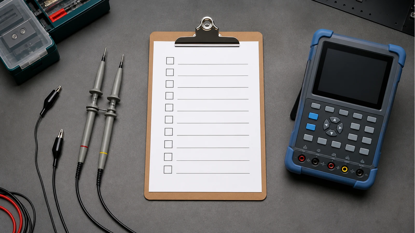 Oscilloscope probes and a UK safety checklist for ground-referenced measurements